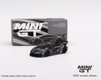 Mini GT LB-WORKS Lamborghini Huracán Gt Digital Camouflage - MGT00398 1:64 Diecast Car Model
