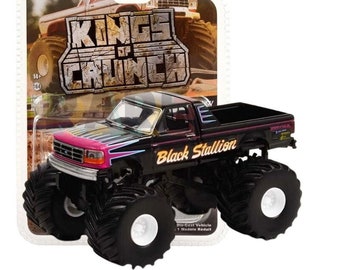 Greenlight Black Stallion 1992 Ford F-250 Monster Truck 1:64