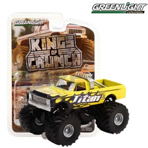 Greenlight Kings of Crunch Series 11 - Titan - 1972 Chevrolet C-10 Monster Truck - 49110-A 1:64
