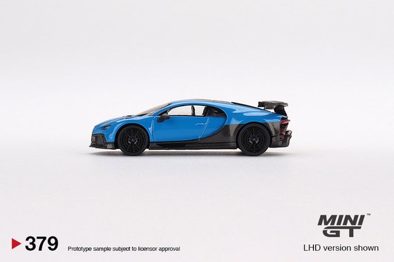 Mini GT Bugatti Chiron Pur Sport Blue - MGT00379 1:64 Diecast Car