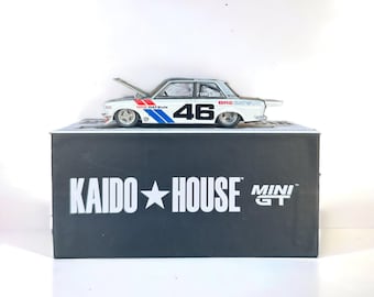 KAIDO HOUSE 1/64 005 510 BRE V1 チェイス Kaido House x MINI GT 1:64 Datsun 510 Pro Street BRE510 V2