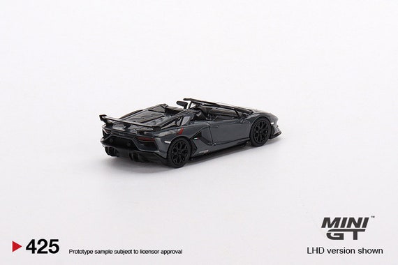 Mini GT Lamborghini Aventador SVJ Roadster Griglo Telesto