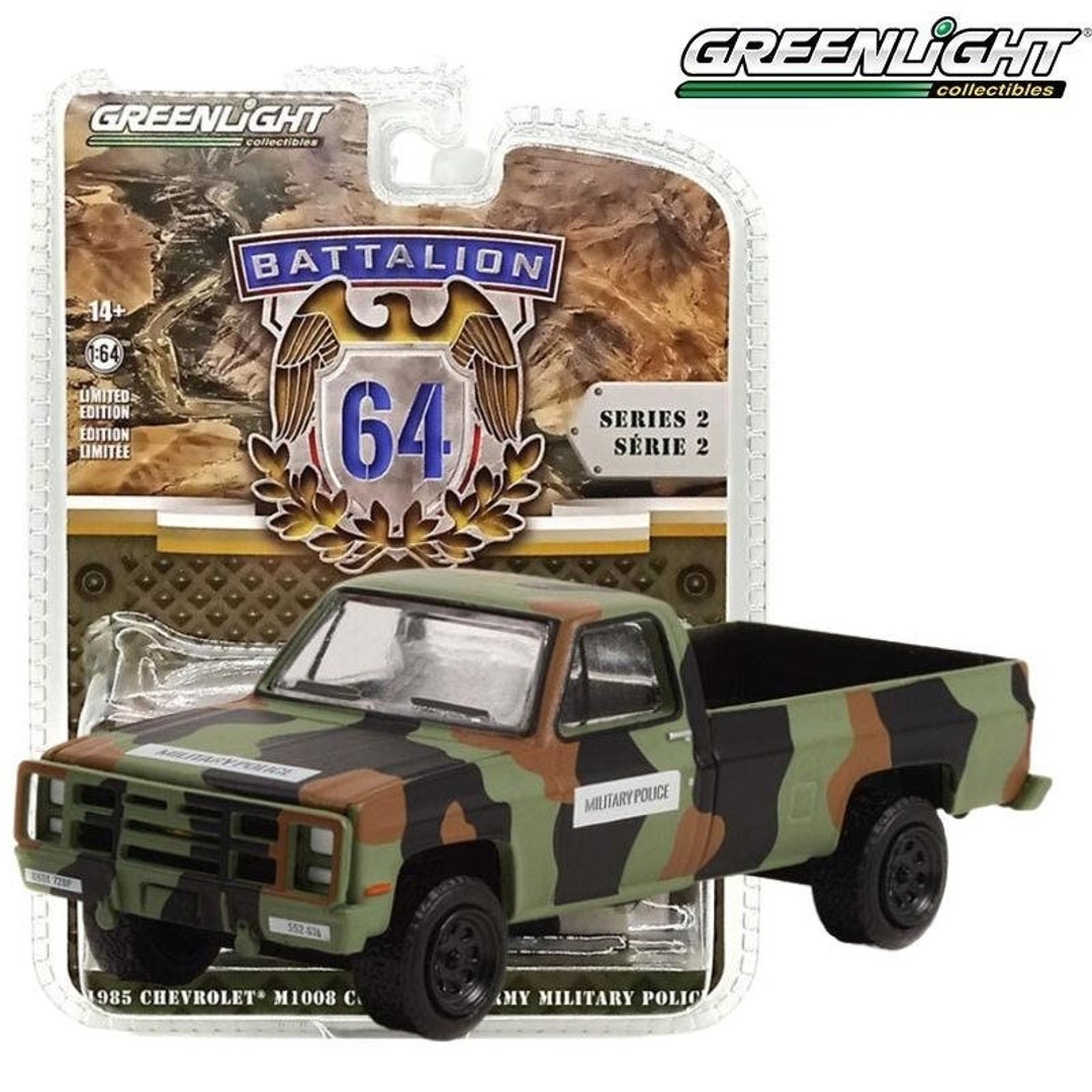 GLグリーンライト/'84 Chevyシボレー CUCV NYPD 1/18