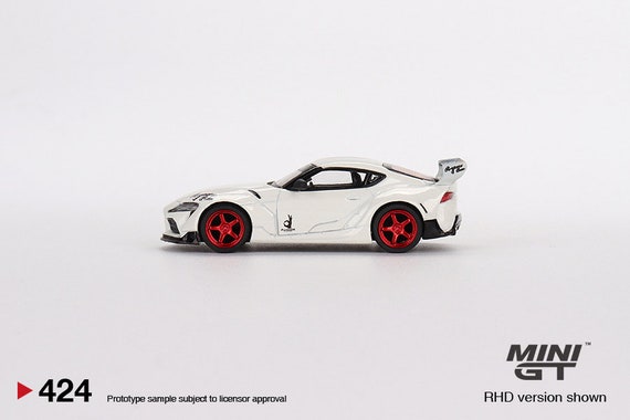MINI GT Pandem Toyota GR Supra ホワイト NEW MINI GT Pandem Toyota GR Supra In White Variant - YouTube