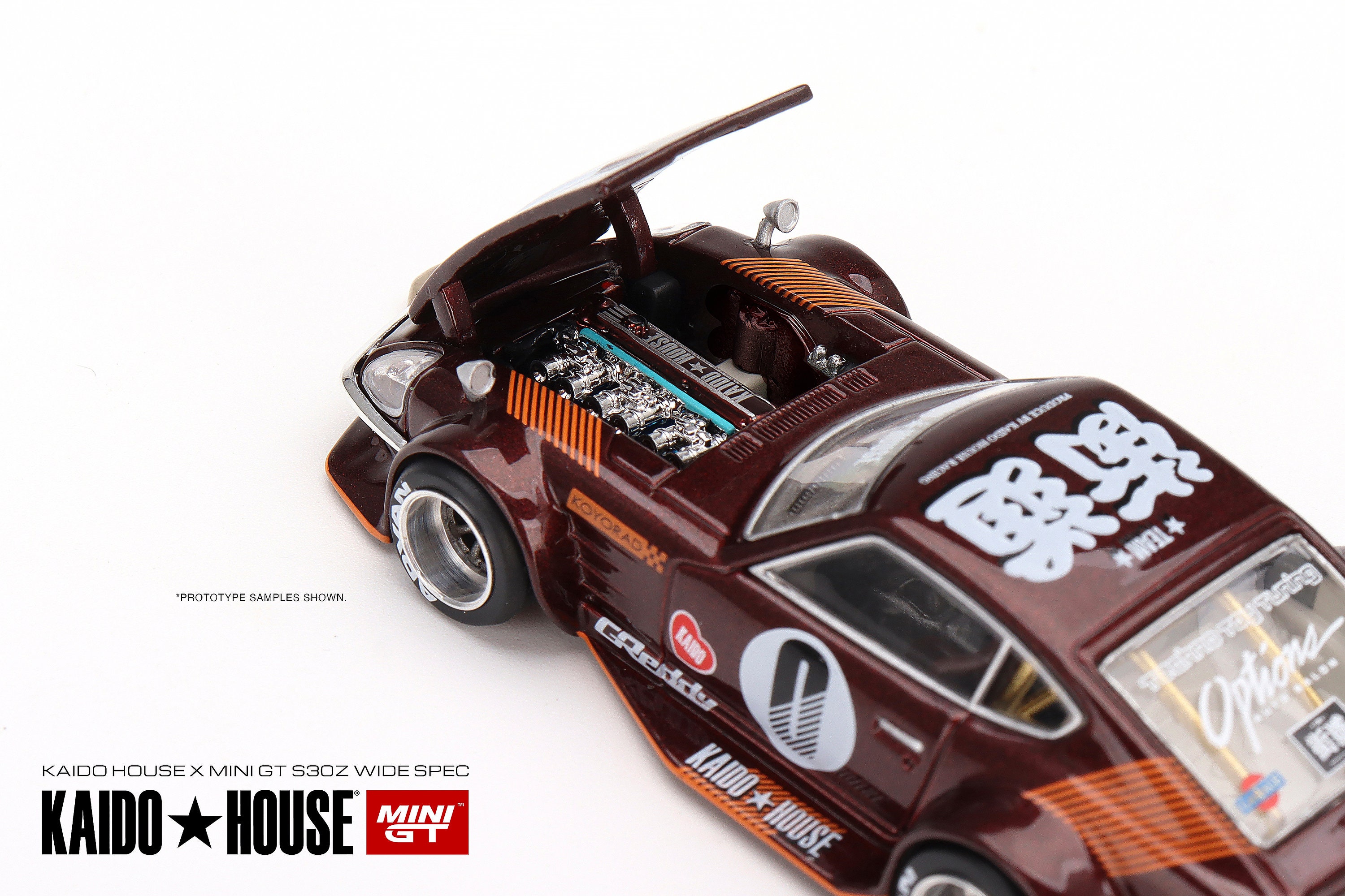 ミニカー KAIDO HOUSE DATSUN FAIRLADY Z //023 Mini GT x Kaido House No.118 Nissan Fairlady Z HKS V1 – Mini