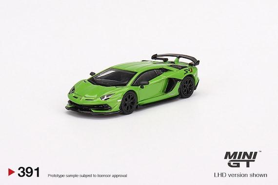 Mini GT Lamborghini Aventador SVJ Verde Mantis - MGT00391 1:64