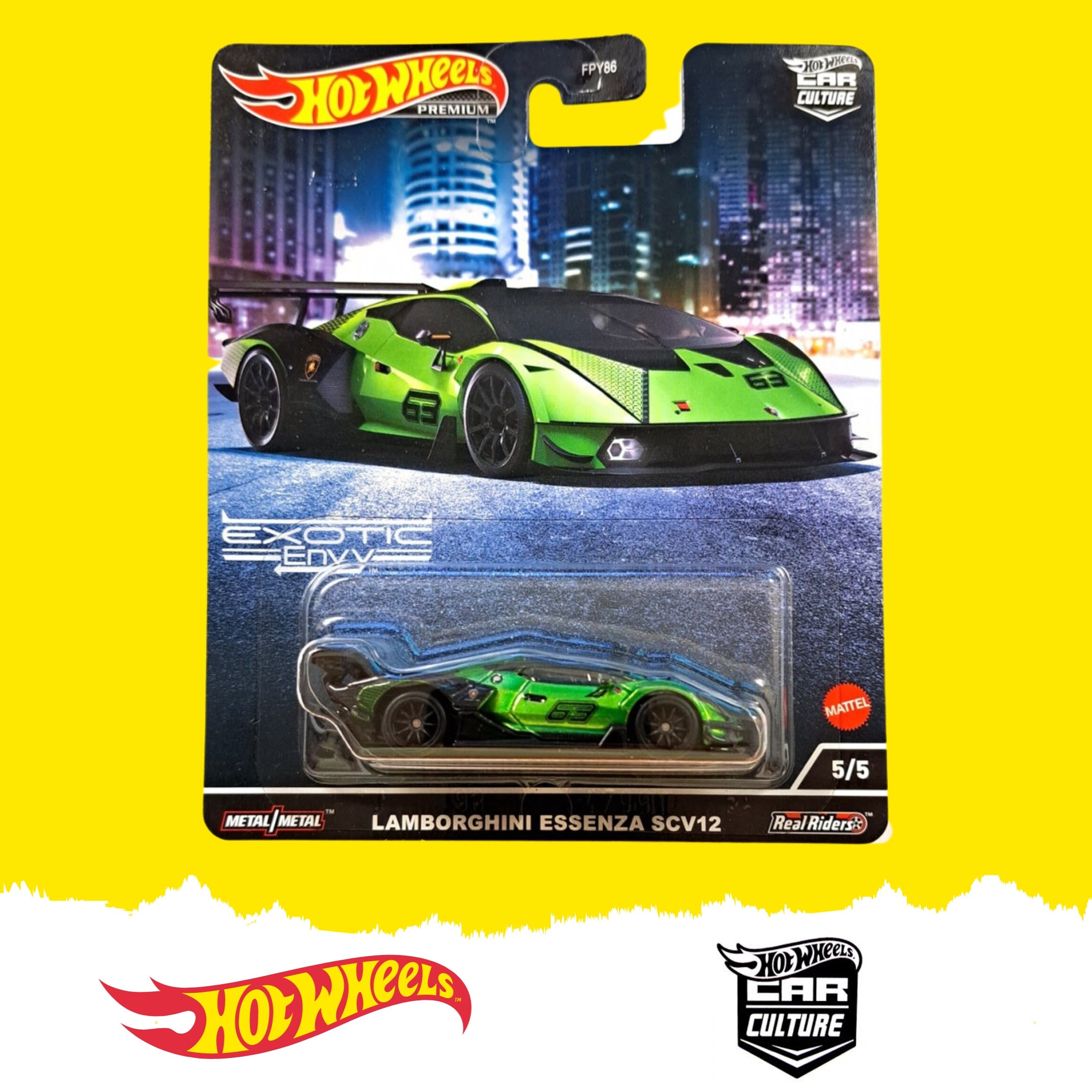 Hot Wheels Exotic Envy Série 5/5 - Voiture Miniature 1/64 Métal Et Caoutchouc (2021)