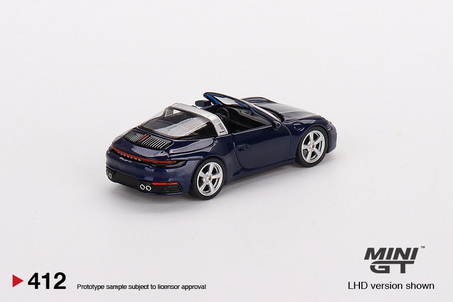 ミニカー MINI GT Porsche 911 Targa 4S Gentian Blu mini-gt-164-porsche-911-targa-