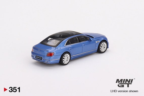 ミニカー MINI GT Bentley Flying Spur Neptune 351 Mini GT Bentley Flying Spur Neptune Blue 1/64 Diecast Model