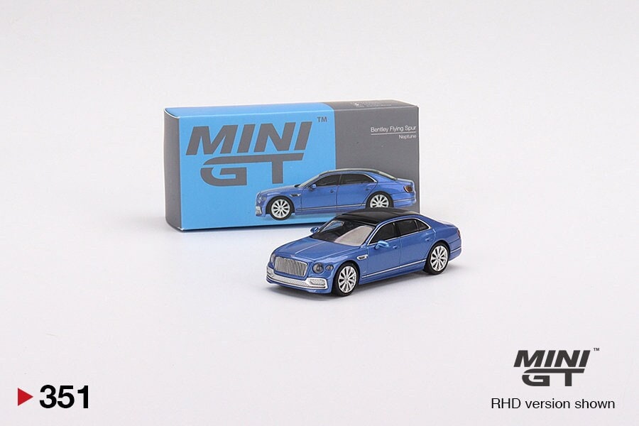 ミニカー MINI GT Bentley Flying Spur Neptune 351 Mini GT Bentley Flying Spur Neptune - MGT00351 1:64 Diecast