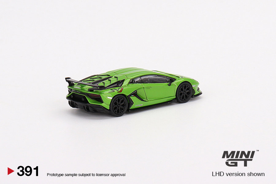 Mini GT Lamborghini Aventador SVJ Verde Mantis - MGT00391 1
