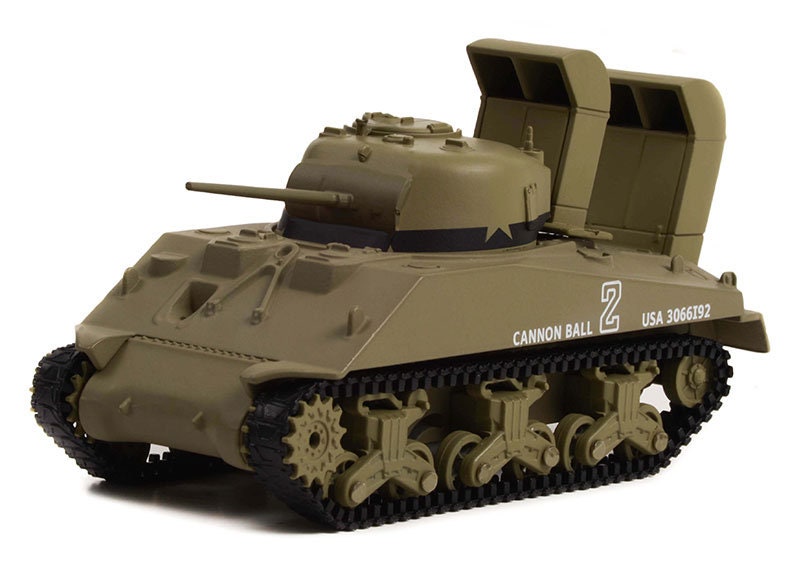 Greenlight 1/64 Carro Armato M4 Sherman US Army 1943 – Diecast Verde