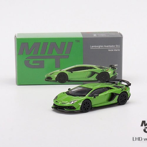 Mini GT Lamborghini Aventador SVJ Verde Mantis - MGT00391 1:64
