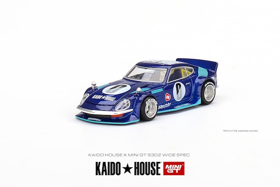 Mini GT Datsun KAIDO Fairlady Z Blue - KHMG024 1:64 Diecast Car