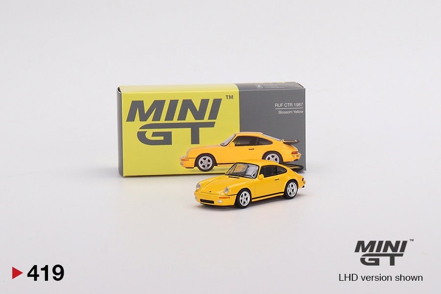 ミニカー MINI GT RUF CTR 1987 Blossom Yellow 419 Mini GT RUF CTR 1987 Blossom Yellow - MGT00419 1:64 Diecast