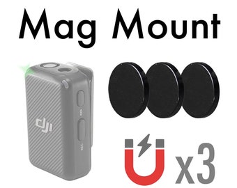 DJI Wireless Mic ULTRA Replacement Magnets - for dji Mic, dji Mic 2, & dji Mic Mini