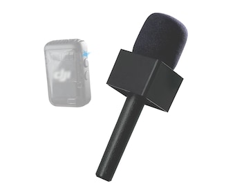 DJI Mic & DJI Mic 2 Handheld Wireless Microphone Adapter | Interview Handle for Video Production