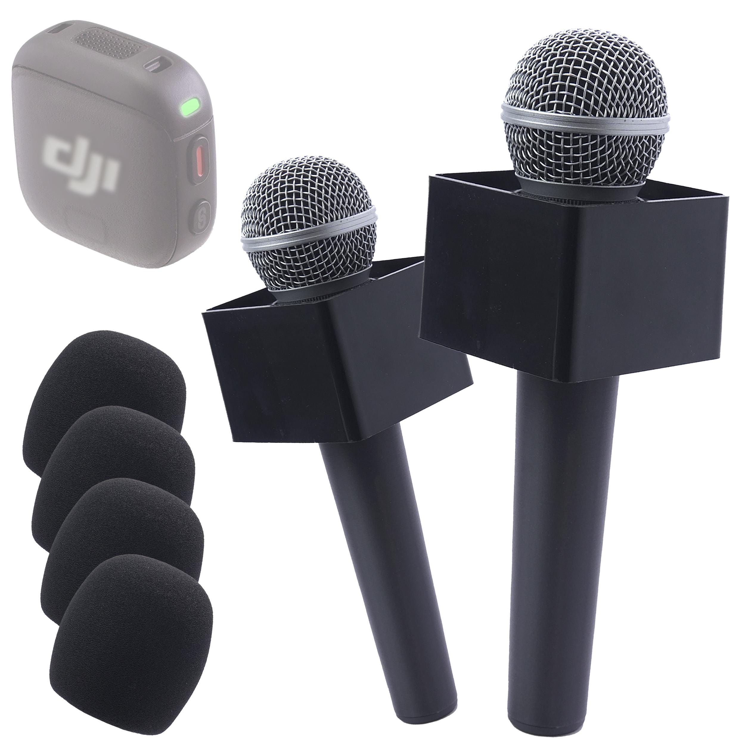 DJI Mic 3用クラシックハンドル -- ワイヤレスマイク用プロ仕様メタル