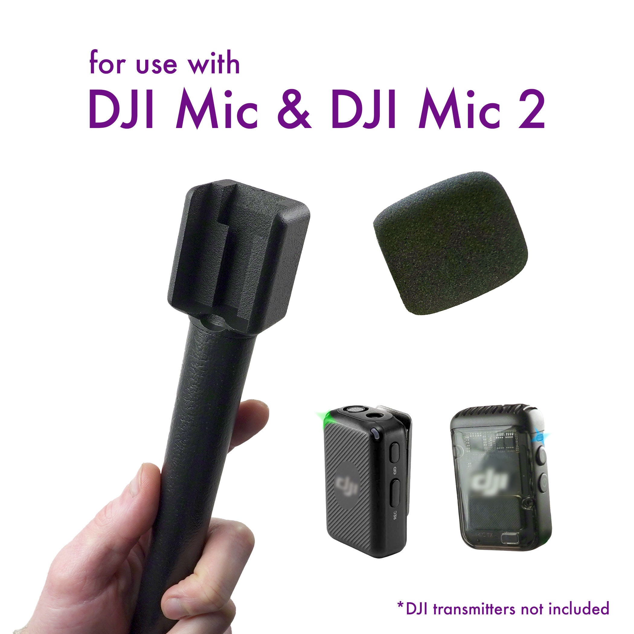 YOUSHARES Poignée icro DJI - Interview Adaptateur de icro ain sans