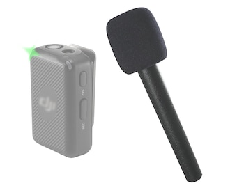 DJI Mic & DJI Mic 2 Handheld Wireless Microphone Adapter | Interview Handle for Video Production