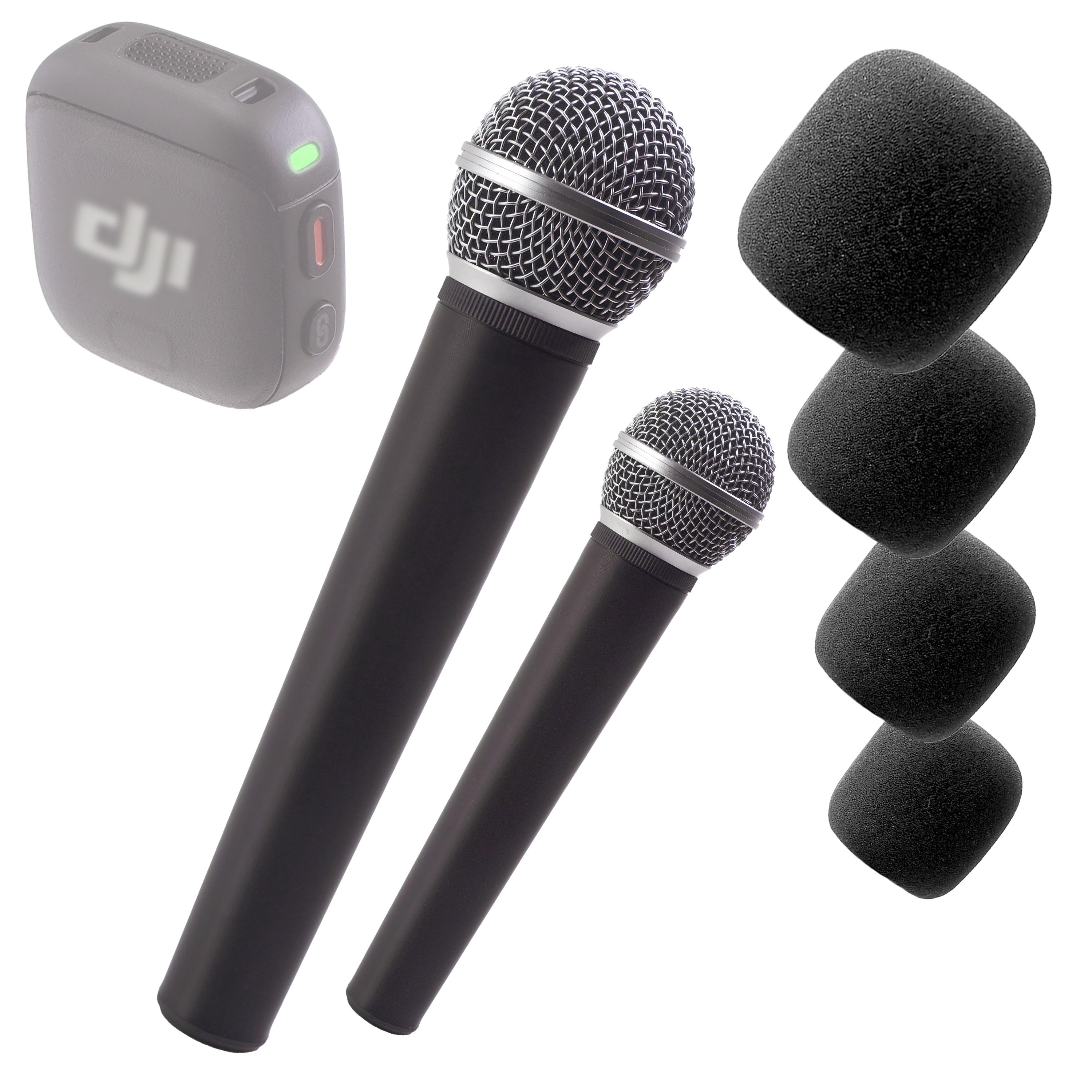 DJI Mic 3用クラシックハンドル -- ワイヤレスマイク用プロ仕様メタル