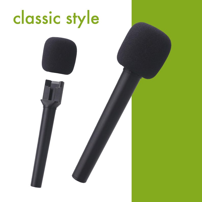 Rode Mic Handle Color 2pc Interview Handles + 2 Mic Flags + 20 Color Foam Tops for DJI Mic ...