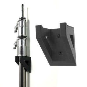 C Stand Wall Hook - Home Studio Space Saver/Organizer - Century Stand Rack Mount Hanger - Video / Photo Studio