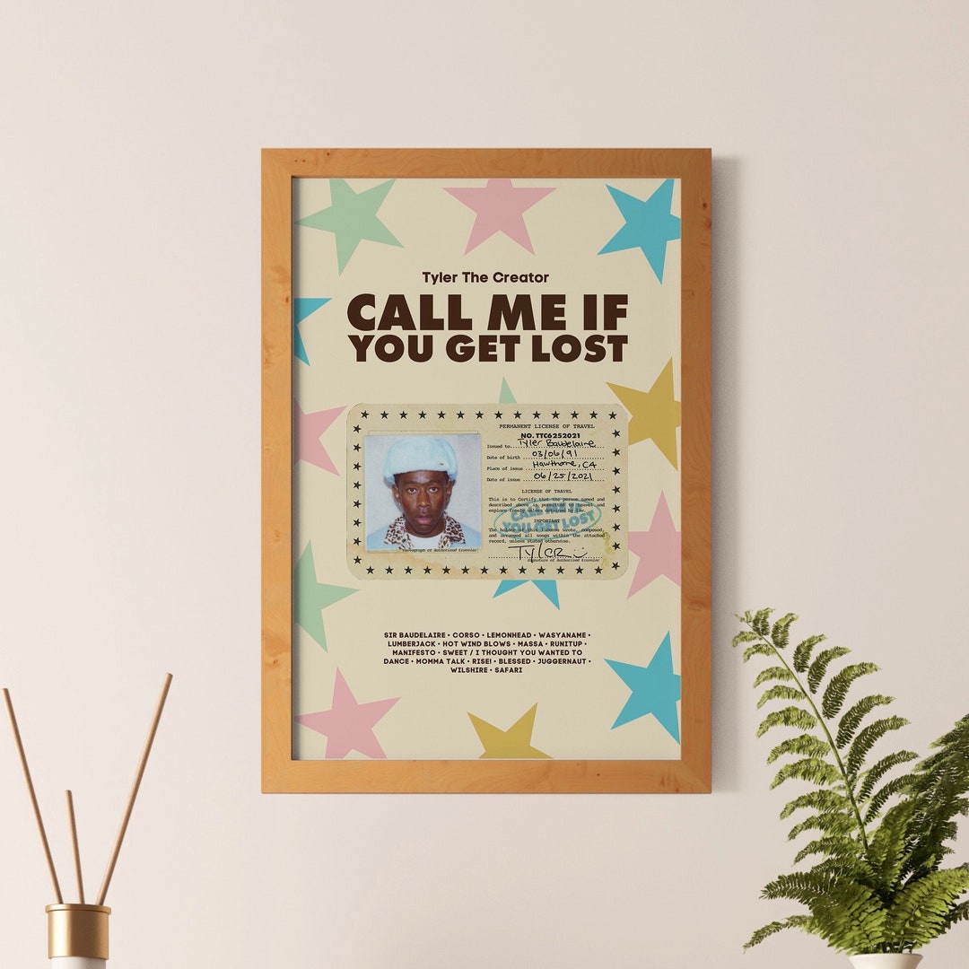 Tyler the Creator - Call Me If You Get Lost - Poster – TrippyStore