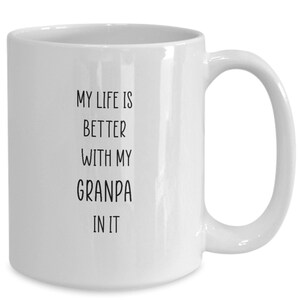 Grandpa Mug, Granddad Gift, Gift For Grandpa, Grandfather Mug, Coffee Lover Gift, Dad To Grandpa, Funny Grandpa Gift, Fathers Day Gift