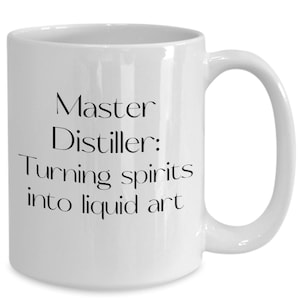 Master Distiller Mug, Whiskey Tasting Experience, Whiskey Connoisseur, Unique Whiskey Gift, Luxury Spirits Collection, Sophisticated Home