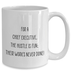 CEO Mug, Executive Gift, Boss Gift, Leadership Mug, Office Decor, Business Gift, Chief Executive Present, Corporate Gift, Manager Mug