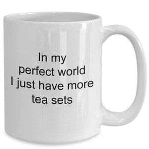 Teaset Addict, Teaset Lover Gift, Tea Drinker Gift, Tea Set Collection, Gift For Tea Lover, Unique Teaset, Vintage Teaset, Ceramic Teaset