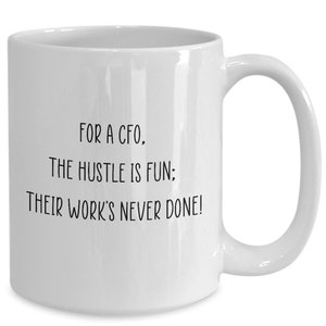 Cfo mug, cfo coffee mug, gift for cfo, boss gift, executive gift, finance gift, office mug, corporate gift, funny cfo gift, appreciation ...