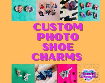 Custom Photo Shoe/Clog Charms - picture/all images - customisable