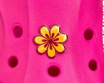 Flower Shoe/Clog Charm - cute Aesthetic hippy flower 70s theme