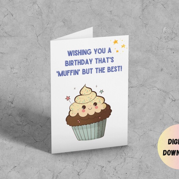 Pun Birthday Card - Etsy