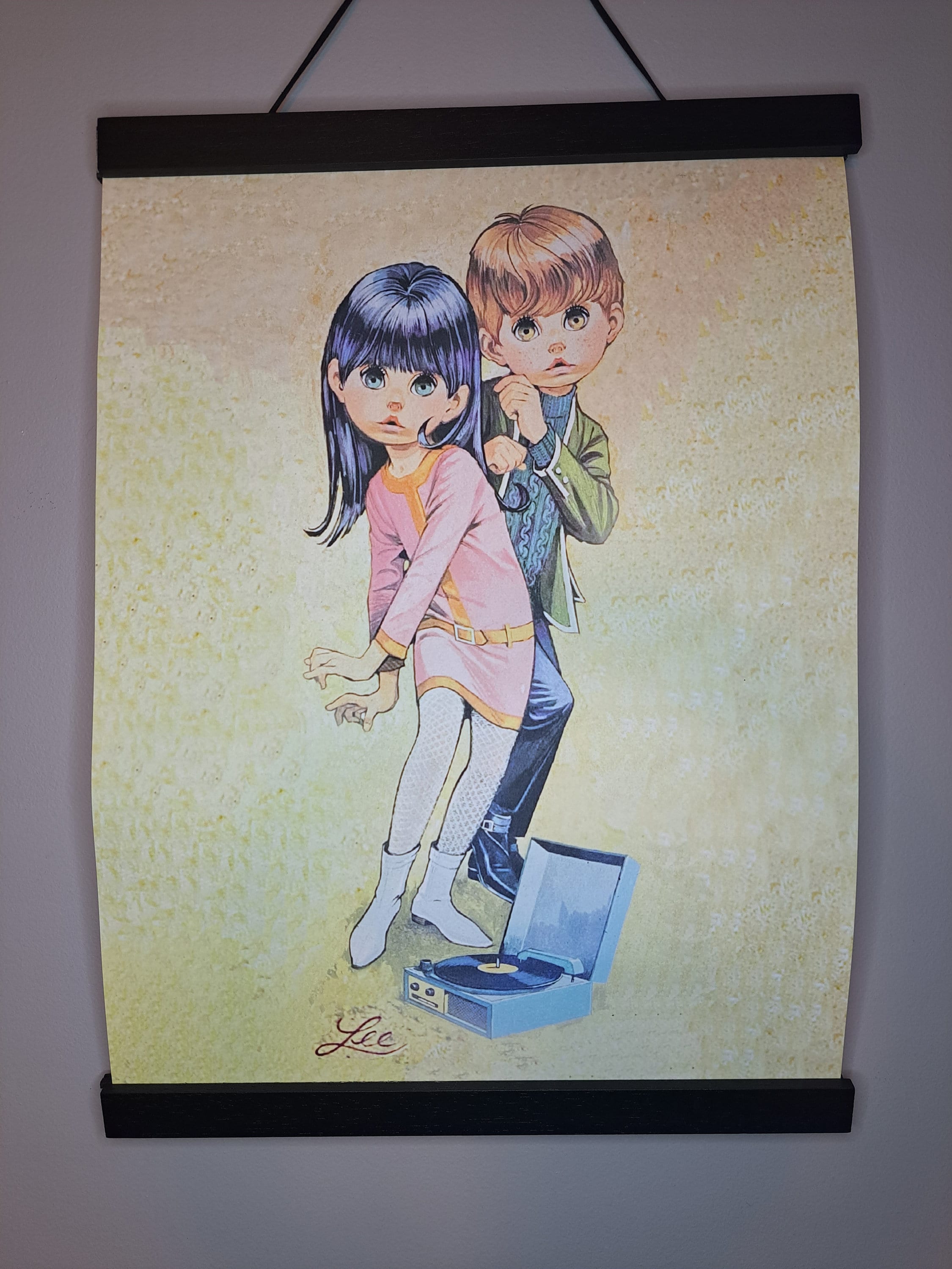 Lee Big Eye Print - Etsy