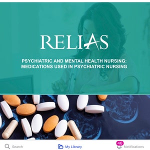 Relias Psych Mental Health Nursing Prep course