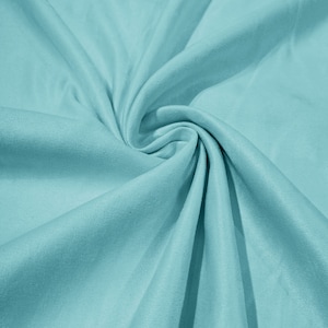 Faux Suede Polyester Fabric/ Micro suede/ 58&quot; Wide/ Upholstery Weight/ Tablecloth/ Bags/ Pouches/ Cosplay/ Costume - Tiff Blue