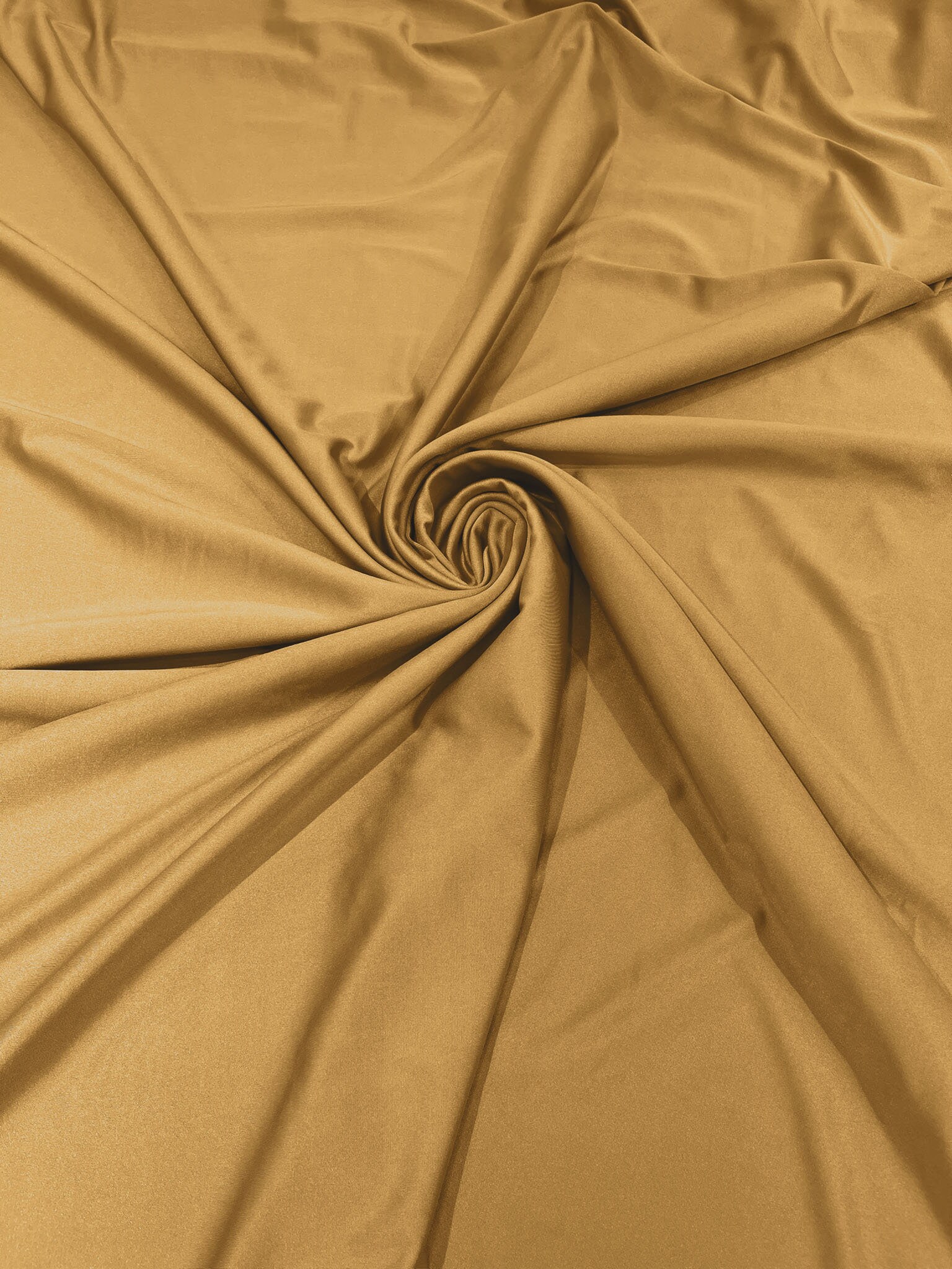 BURNT GOLD Neoprene Scuba Knit Fabric Polyester Spandex (58 in.) Sold By  The Yard