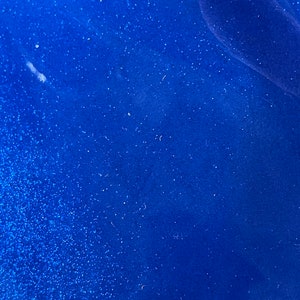 Royal Blue - Shiny Sparkle Glitzer Vinyl, Kunstleder PVC-Polsterung Craft Stoff Verkauft Massenware, 53/54 &quot;breit.
