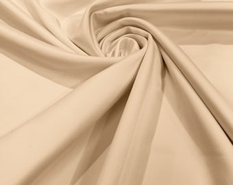 Abito da damigella d&#39;onore in tessuto duchesse opaco L&#39;Amour Satin (Peau de Soie) 58&quot;-60&quot; di larghezza/Costume/matrimonio - Blush scuro