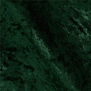 Hunter 59/60&quot; Wide Crushed Stretch Panne Velvet Velour Fabric Sold By The Yard.