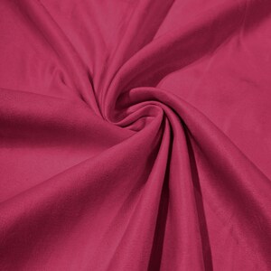 Faux Suede Polyester Fabric/ Micro suede/ 58&quot; Wide/ Upholstery Weight/ Tablecloth/ Bags/ Pouches/ Cosplay/ Costume - Fuchsia