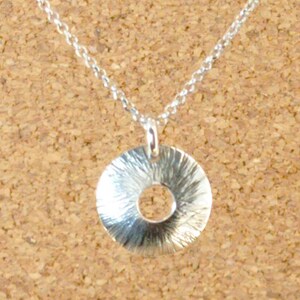 Iris the Entrance to our Soul! Handmade Sterling Silver 925, High Quality, Pendant for Women and Men, Perfect Present for all Occasions