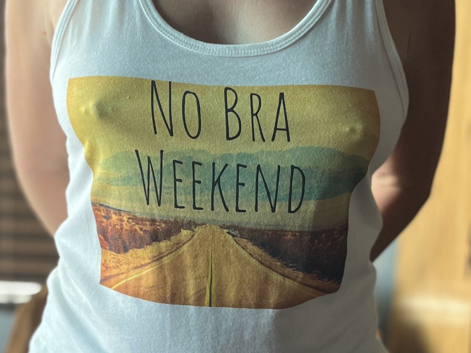 No Bra Tshirt -  UK
