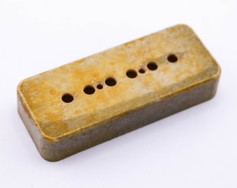 AGP™ - Aged Relic P90 Soapbar Gitaar Pickup Cover 50mm #4262456