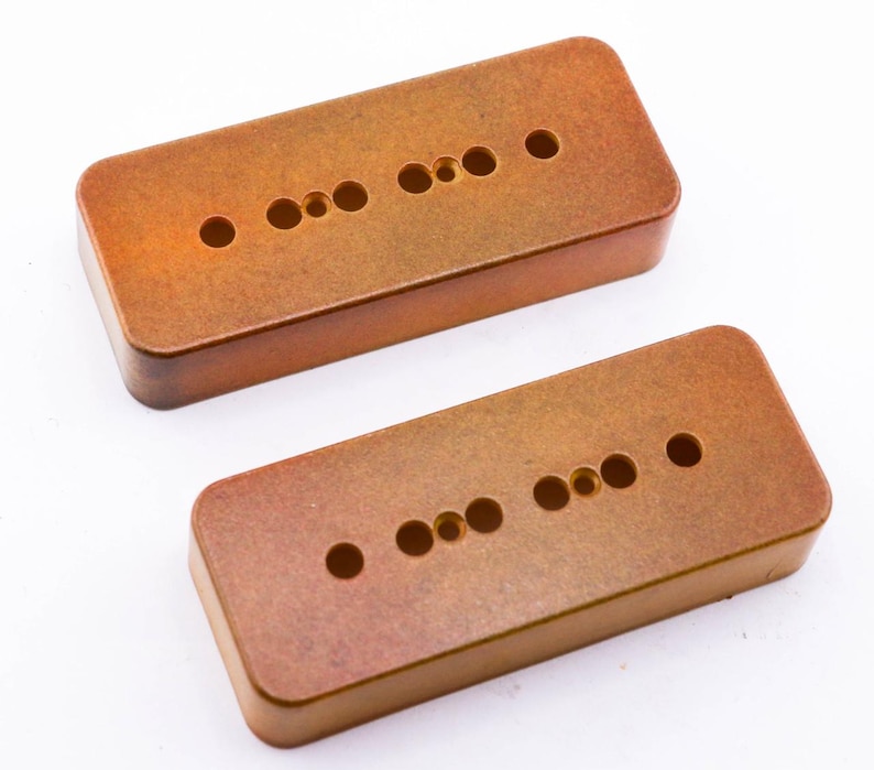 AGP ™ - Aged Relic P90 Soapbar Guitar Pickup Covers 50mm #392582