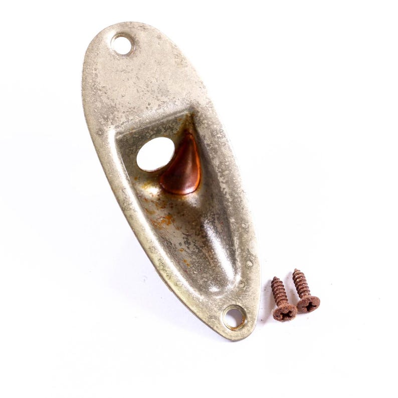 AGP ™ Aged Relic Jack Plate Part For Strat-Style Electric Guitars 5212619