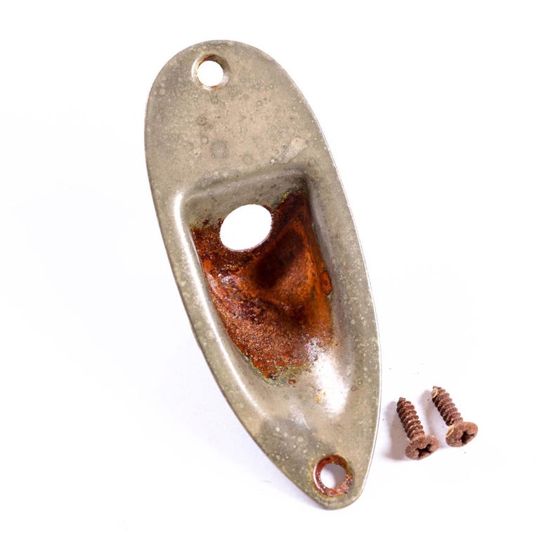 AGP ™ Aged Relic Jack Plate Part For Strat-Style Electric Guitars 5212622